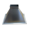 Round hopper for pouring bees